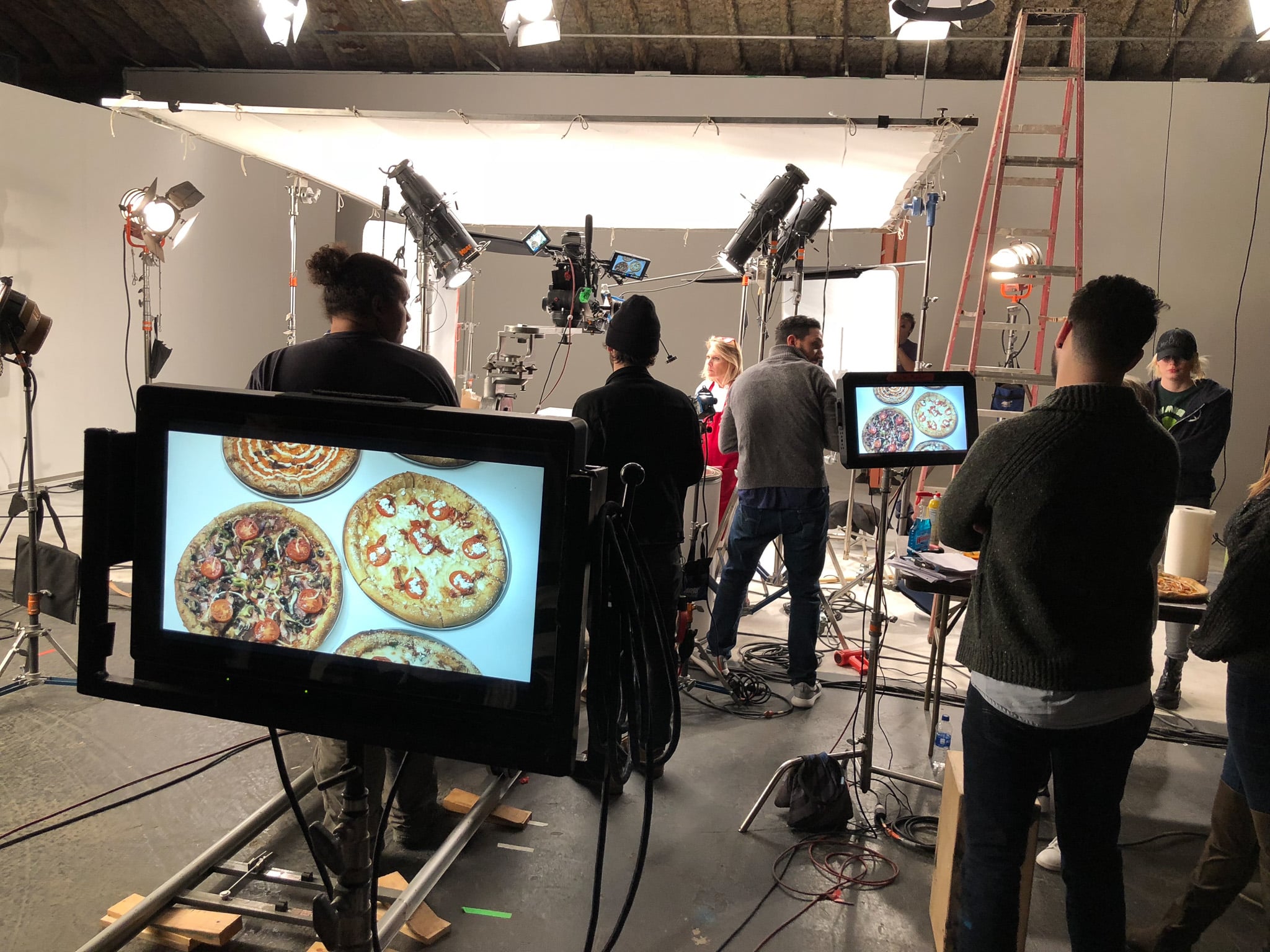 Food Stylist Pizza Commercial