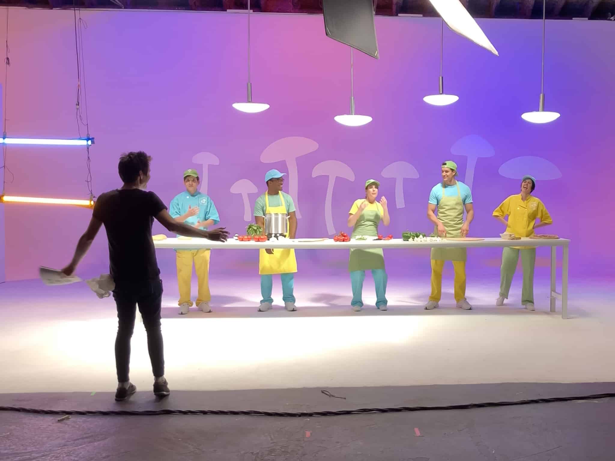 Pizza Commercial BTS In New Orleans